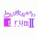 とある吹奏楽部のｔｒｕｍｐｅｔⅡ（しまはる）