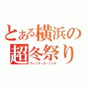 とある横浜の超冬祭り（ウィンターカーニバル）