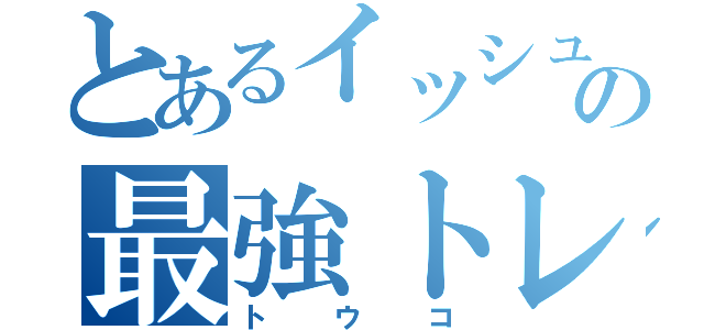 とあるイッシュの最強トレーナー（トウコ）