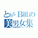 とあるＢ組の美男女集（Ｂ組専用コミュ）