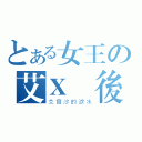 とある女王の艾Ｘ傑後（艾爾沙的淚水）