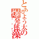 とあるよう太の爆発毬藻毛（インデ）