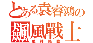 とある袁睿鴻の飆風戰士（瓜神降臨）