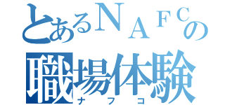 とあるＮＡＦＣＯの職場体験（ナフコ）