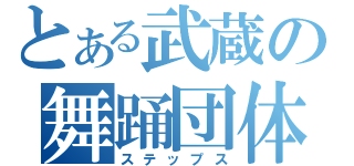 とある武蔵の舞踊団体（ステップス）
