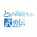 とある高校生の武勇伝（僕は死なない！）