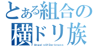 とある組合の横ドリ族（Ａｎｇｅｌｓ０ｆＤａｒｋｎｅｓｓ）