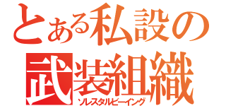 とある私設の武装組織（ソレスタルビーイング）