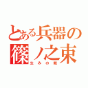 とある兵器の篠ノ之束（生みの親）