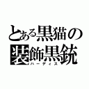 とある黒猫の装飾黒銃（ハーディス）