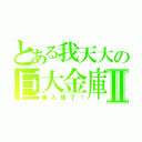 とある我天大の巨大金庫Ⅱ（被入侵了！）