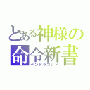 とある神様の命令新書（ペンドラゴッド）