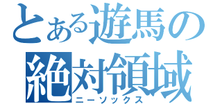 とある遊馬の絶対領域（ニーソックス）