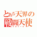 とある天界の戦闘天使（ミカイール）