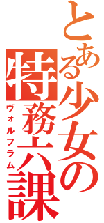 とある少女の特務六課（ヴォルフラム）