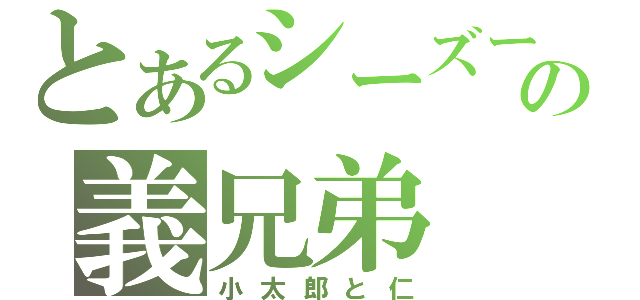 とあるシーズーの義兄弟（小太郎と仁）