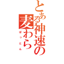 とある神速の麦わら（ぱっとん）