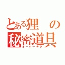 とある狸の秘密道具（オーバーテク）