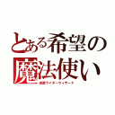 とある希望の魔法使い（仮面ライダーウィザード）