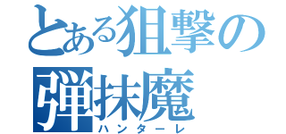 とある狙撃の弾抹魔（ハンターレ）