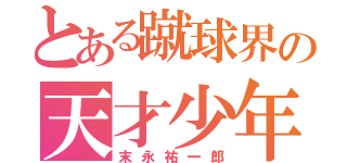 とある蹴球界の天才少年（末永祐一郎）