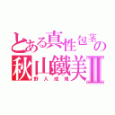 とある真性包茎の秋山鐵美Ⅱ（野入成規）