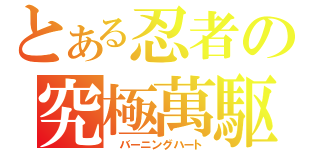 とある忍者の究極萬駆（ バーニングハート）