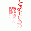 とある不死鳥の蓬莱人（藤原妹紅）