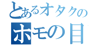 とあるオタクのホモの目覚め（）