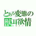 とある変態の獣耳欲情（ケモナー）