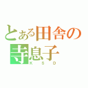 とある田舎の寺息子（ＫＳＤ）