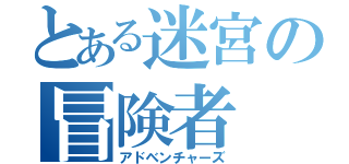 とある迷宮の冒険者（アドベンチャーズ）