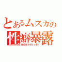 とあるムスカの性癖暴露（当分はふたりっきｒ）