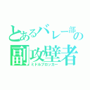 とあるバレー部の副攻壁者（ミドルブロッカー）