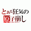 とある狂気の原子崩し（メルトダウナー）