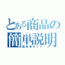 とある商品の簡単説明（超洗浄モップ）