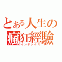 とある人生の瘋狂經驗（インデックス）