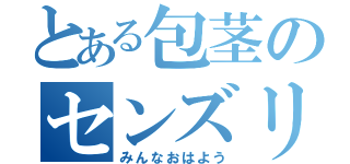 とある包茎のセンズリ目録（みんなおはよう）