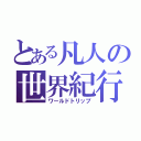 とある凡人の世界紀行（ワールドトリップ）