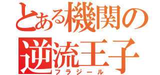 とある機関の逆流王子（フラジール）