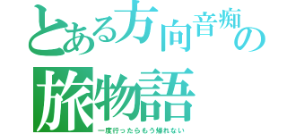 とある方向音痴の旅物語（一度行ったらもう帰れない）