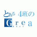 とある４班のＧｒｅａｔな（スライド）