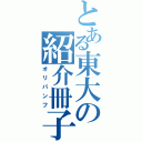 とある東大の紹介冊子（オリパンフ）