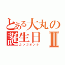 とある大丸の誕生日Ⅱ（カンゴオンナ）