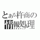 とある杵商の情報処理（スキルマニア）