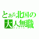 とある北国の大人無職（クソニート）