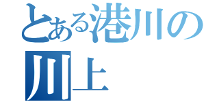 とある港川の川上（）