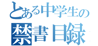 とある中学生の禁書目録（）