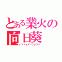 とある業火の向日葵（ファイアーフラワー）