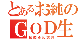 とあるお純のＧＯＤ生活（見知らぬ天井）